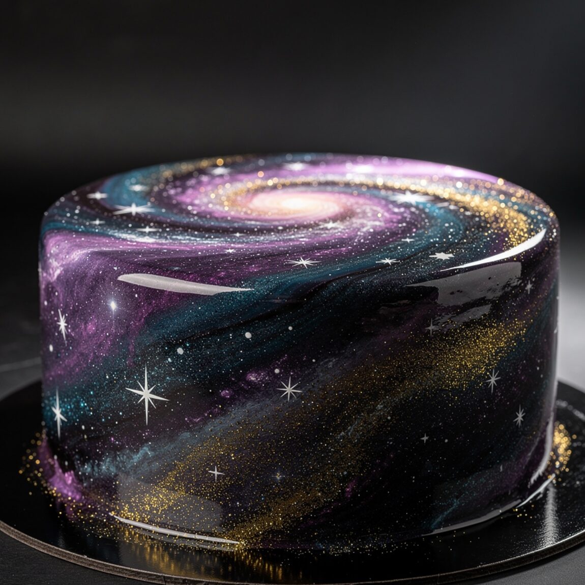 12 Show-Stopping Cake Designs For Kids That Make Every Birthday Unforgettable 4 ultra realistic galaxy mirror glaze cake with stun edited