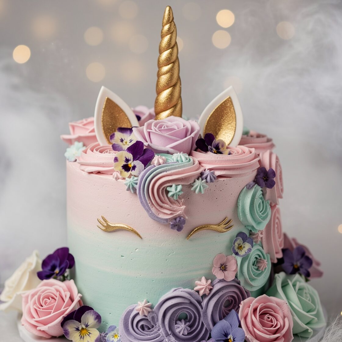 12 Show-Stopping Cake Designs For Kids That Make Every Birthday Unforgettable 2 ultra realistic magical unicorn themed cake with a edited