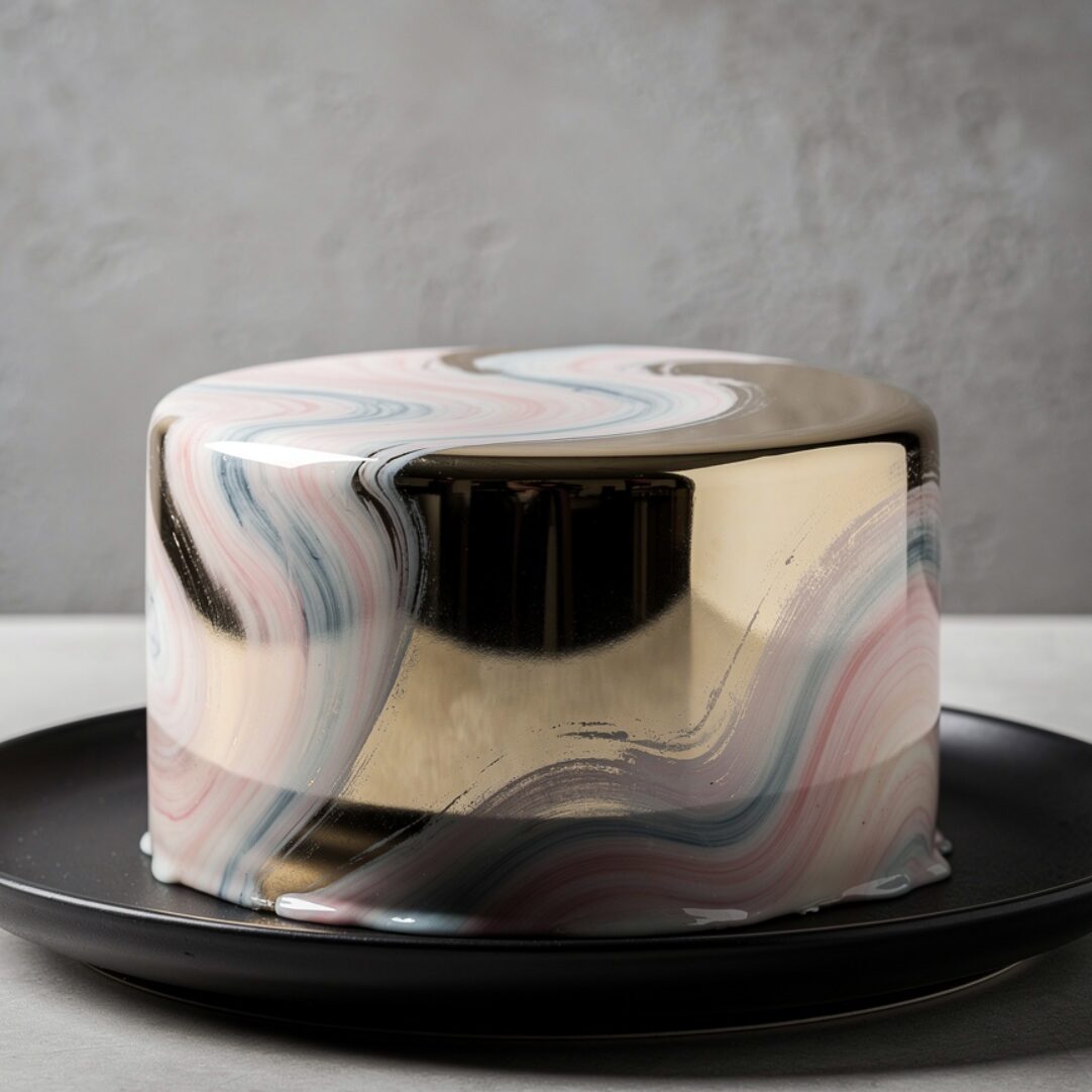 13 Show-Stopping Cake Decorating Ideas That Will Make Every Cake Look Like It Came from a Bakery 5 ultra realistic modern mirror glaze cake with a hi edited
