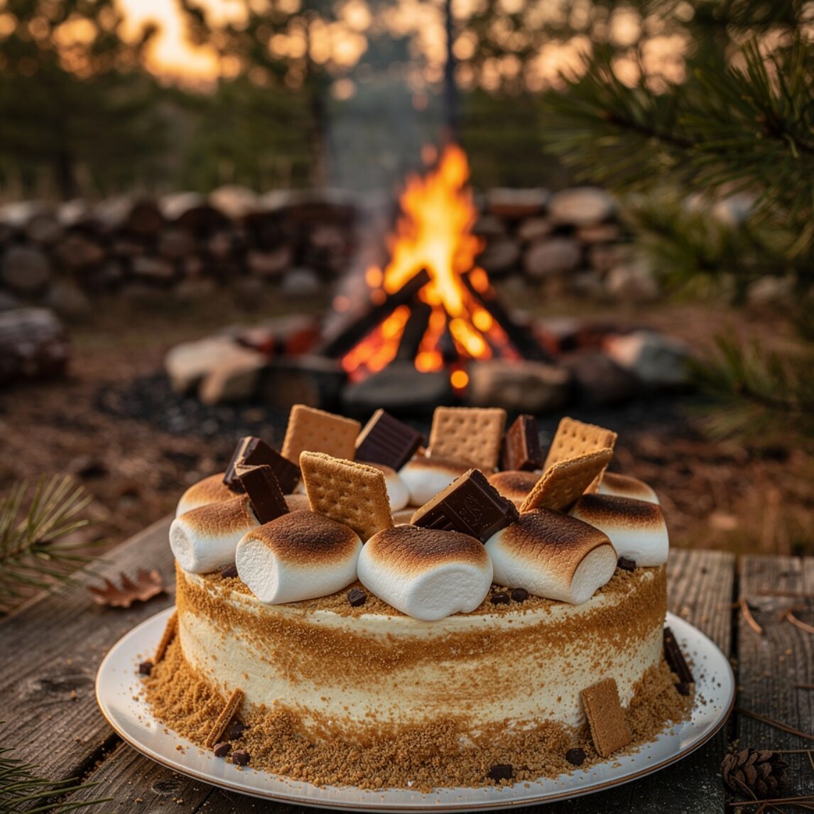 10 Bold Cake Ideas For Men That Actually Impress at Every Celebration 8 ultra realistic smores campfire cake fun campfire edited