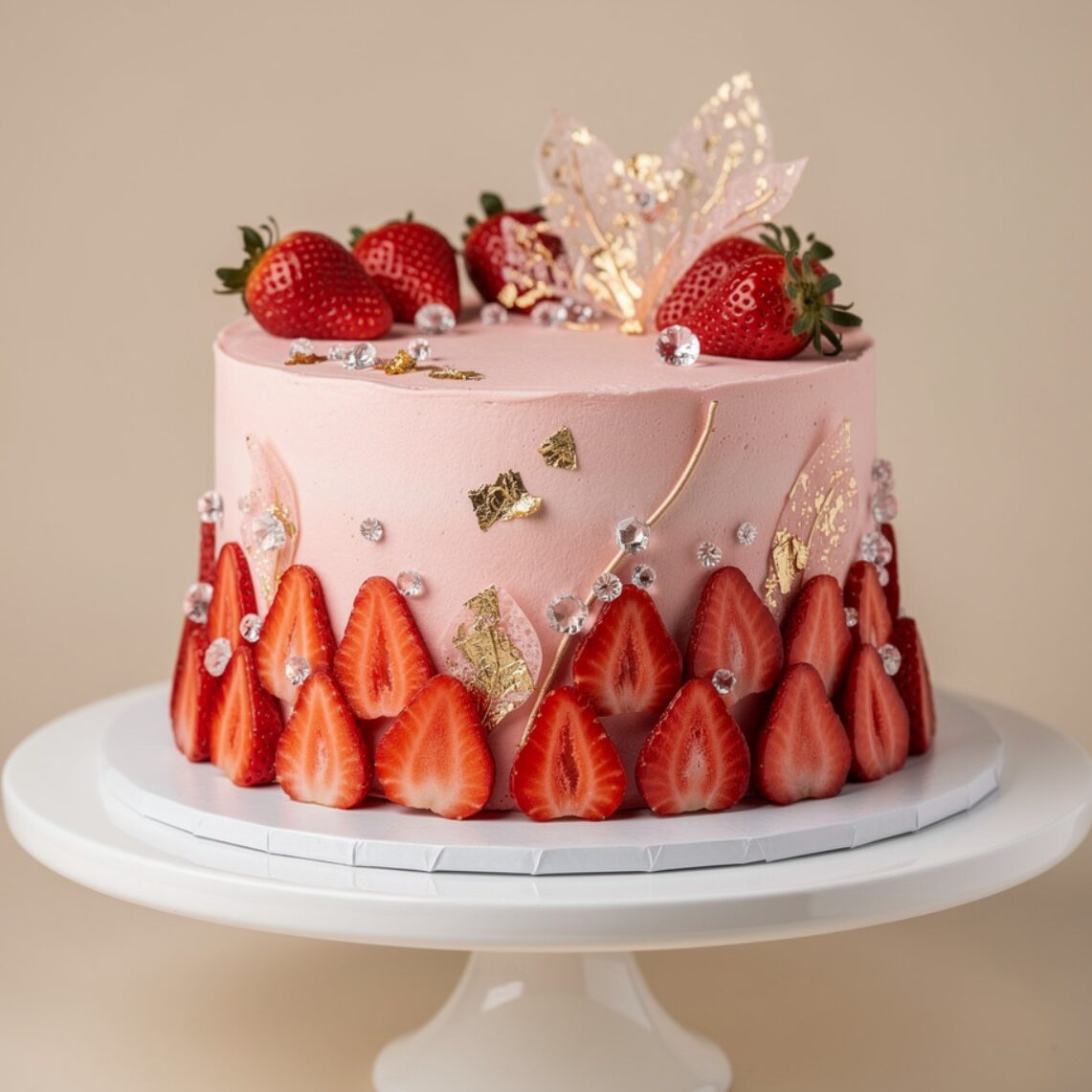 10 Irresistible Cake Flavors Ideas That Make Every Celebration Worth the Fork 4 ultra realistic strawberry champagne celebration c 1 edited