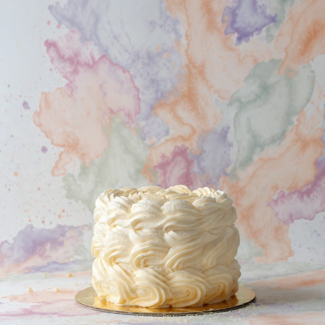 14 Stunning Cake Designs Ideas That Will Make Everyone Think You Hired a Professional 4 watercolor buttercream cake 1677d4c7 edited