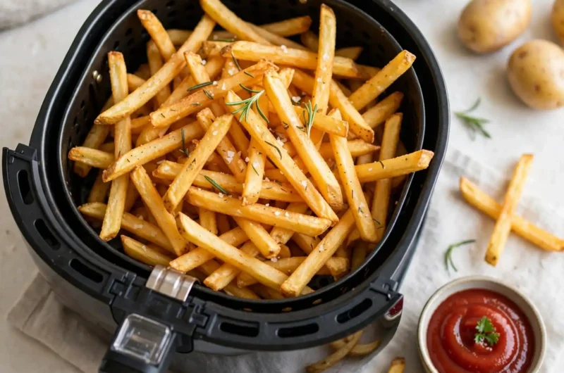The Crispiest Air Fryer French Fries You'll Ever Make 3 Air Fryer French Fries