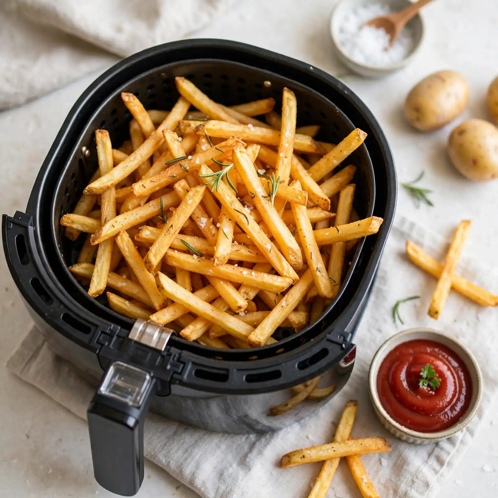 The Crispiest Air Fryer French Fries You'll Ever Make 7 Air Fryer French Fries