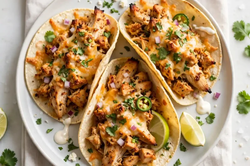 Crispy Baked Chicken Tacos Your Whole Family Will Devour 3 Crispy Baked Chicken Tacos
