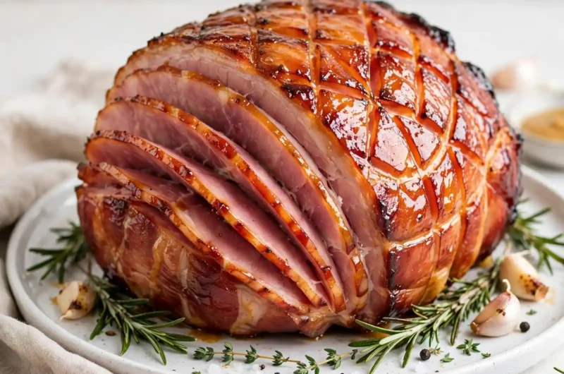 The Most Irresistible Baked Ham with Brown Sugar Glaze Your Family Will Request Every Holiday 3 Classic Brown Sugar Baked Ham