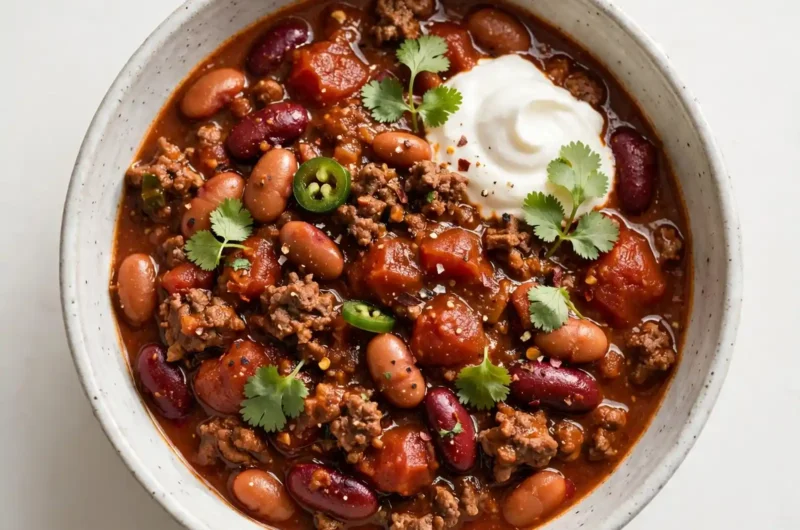 The Boldest Beef Chili Recipe That'll Warm You From the Inside Out 3 The Boldest Beef Chili Recipe