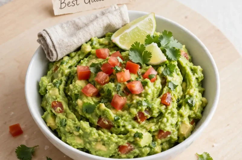 The Best Guacamole Recipe