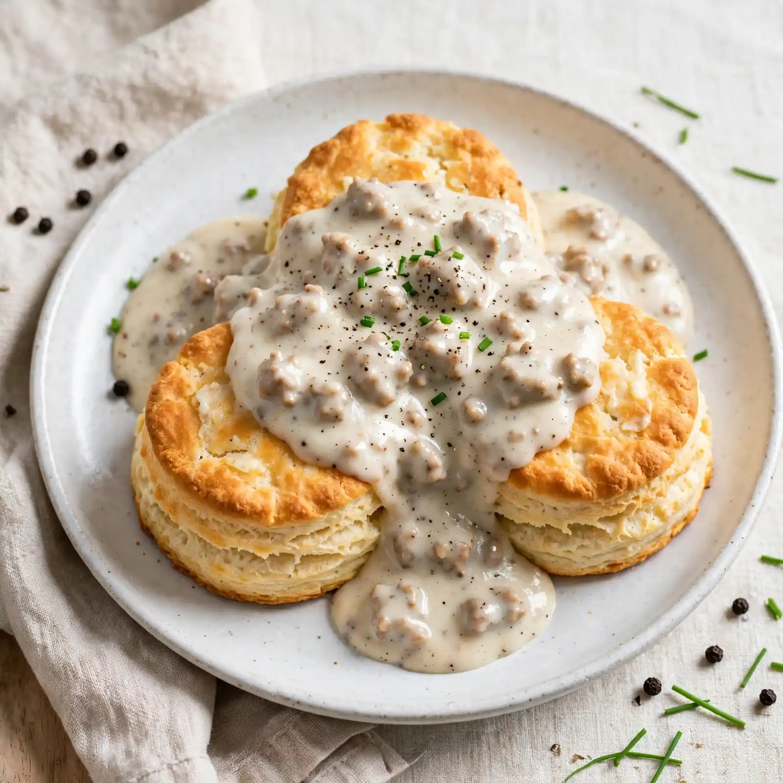 Cozy Southern Biscuits And Gravy Recipe Your Whole Family Will Wake Up For 9 Biscuits And Gravy Recipe