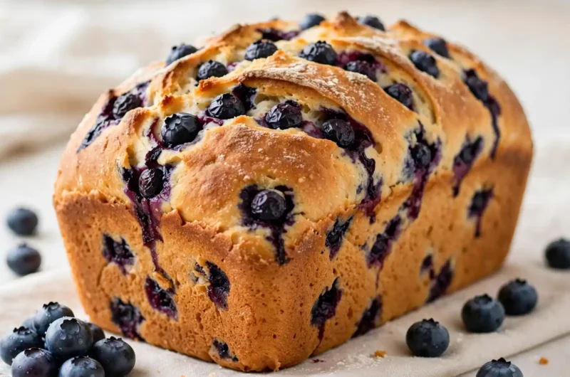 The Juiciest Blueberry Bread You'll Ever Bake 3 Blueberry Bread