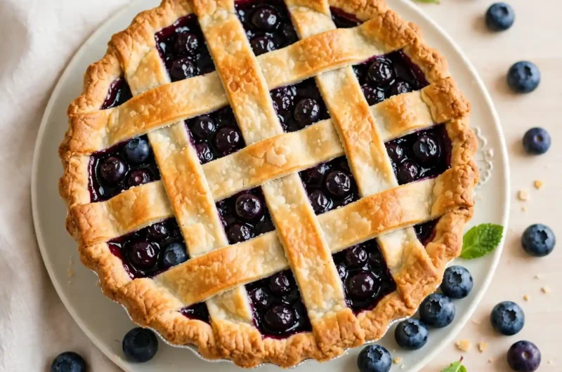 Classic Blueberry Pie