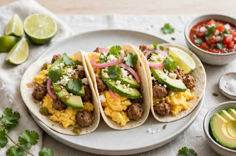 Irresistible Breakfast Tacos Your Whole Family Will Wake Up For 3 The Best Breakfast Tacos