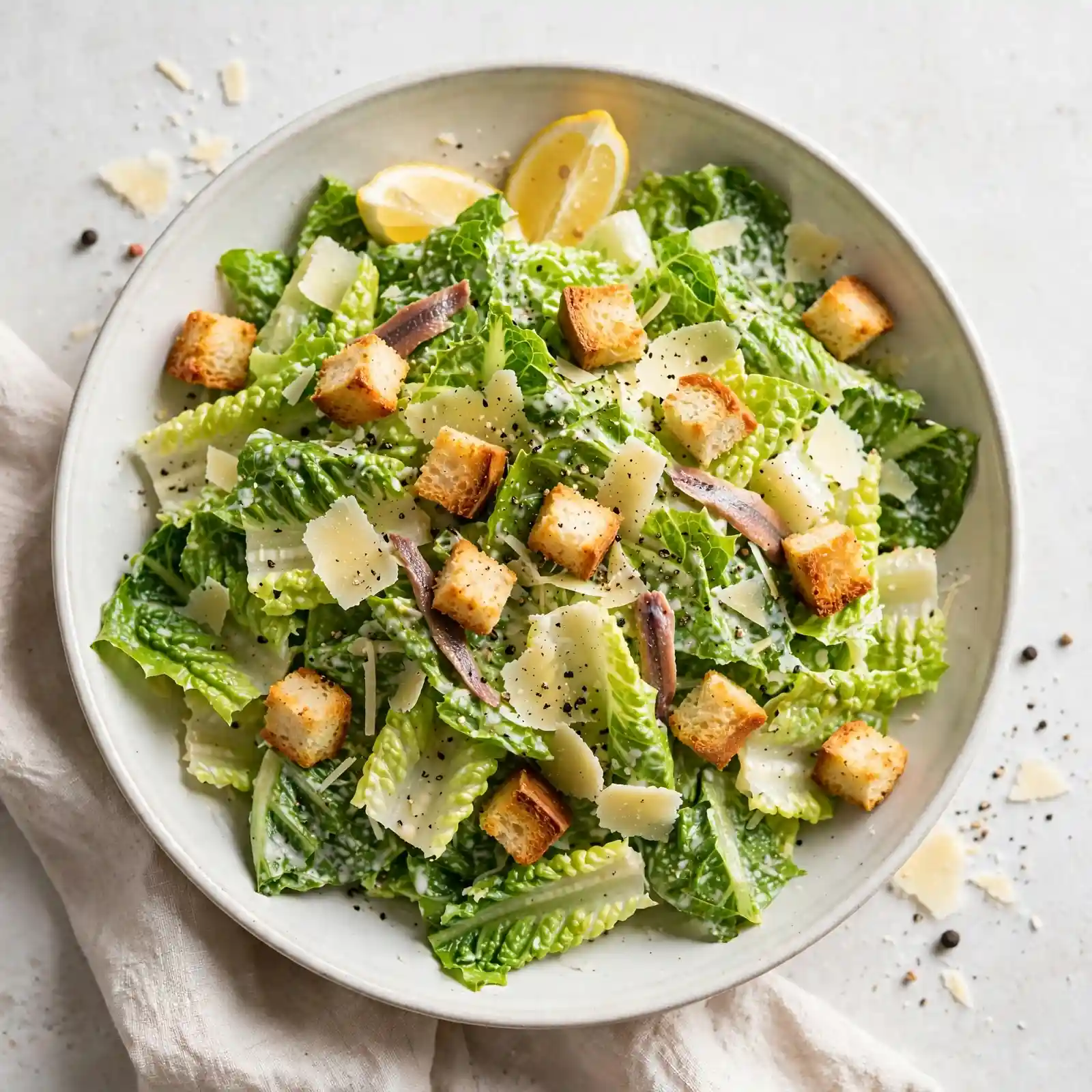 The Creamiest Caesar Salad Recipe You'll Ever Make at Home 4 Caesar Salad Recipe