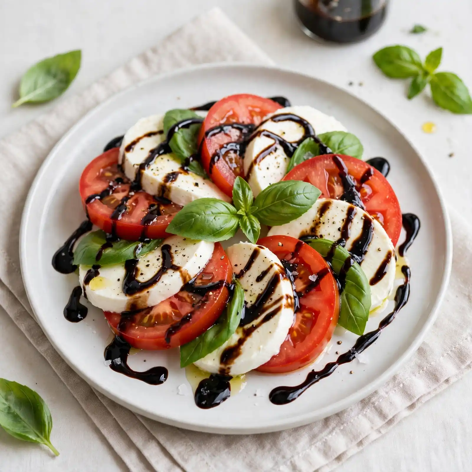 Caprese Salad with Balsamic Glaze