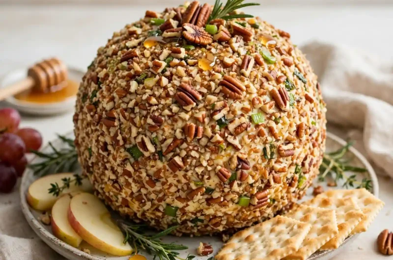 The Creamiest Cheese Ball Recipe Your Guests Will Devour in Minutes 3 Creamy Cheddar Cheese Ball