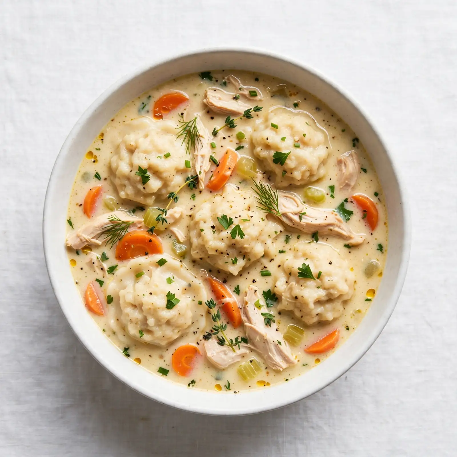 The Creamiest Chicken And Dumpling Soup That Feels Like a Warm Hug in a Bowl 6 Chicken And Dumpling Soup