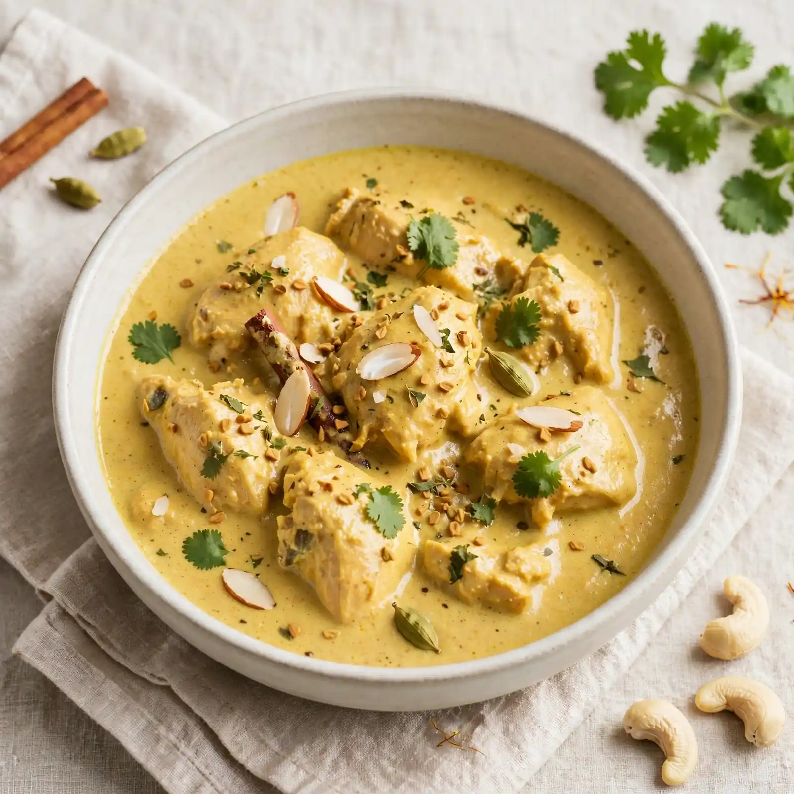 The Creamiest Chicken Korma You'll Ever Make at Home 2 Chicken Korma
