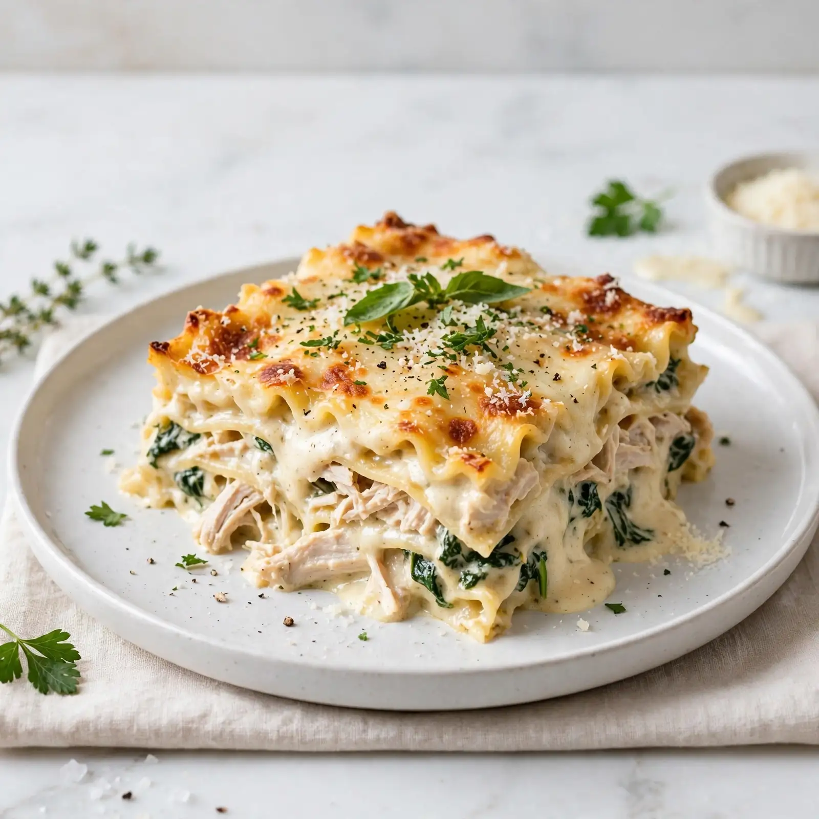 The Creamiest Chicken Lasagna Recipe Your Family Will Ask For Again and Again 7 Chicken Lasagna Recipe