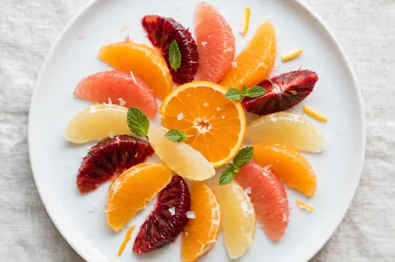 The Most Vibrant Citrus Salad That Steals the Spotlight Every Time 3 Vibrant Citrus Salad with Honey-Poppy Seed Dressing