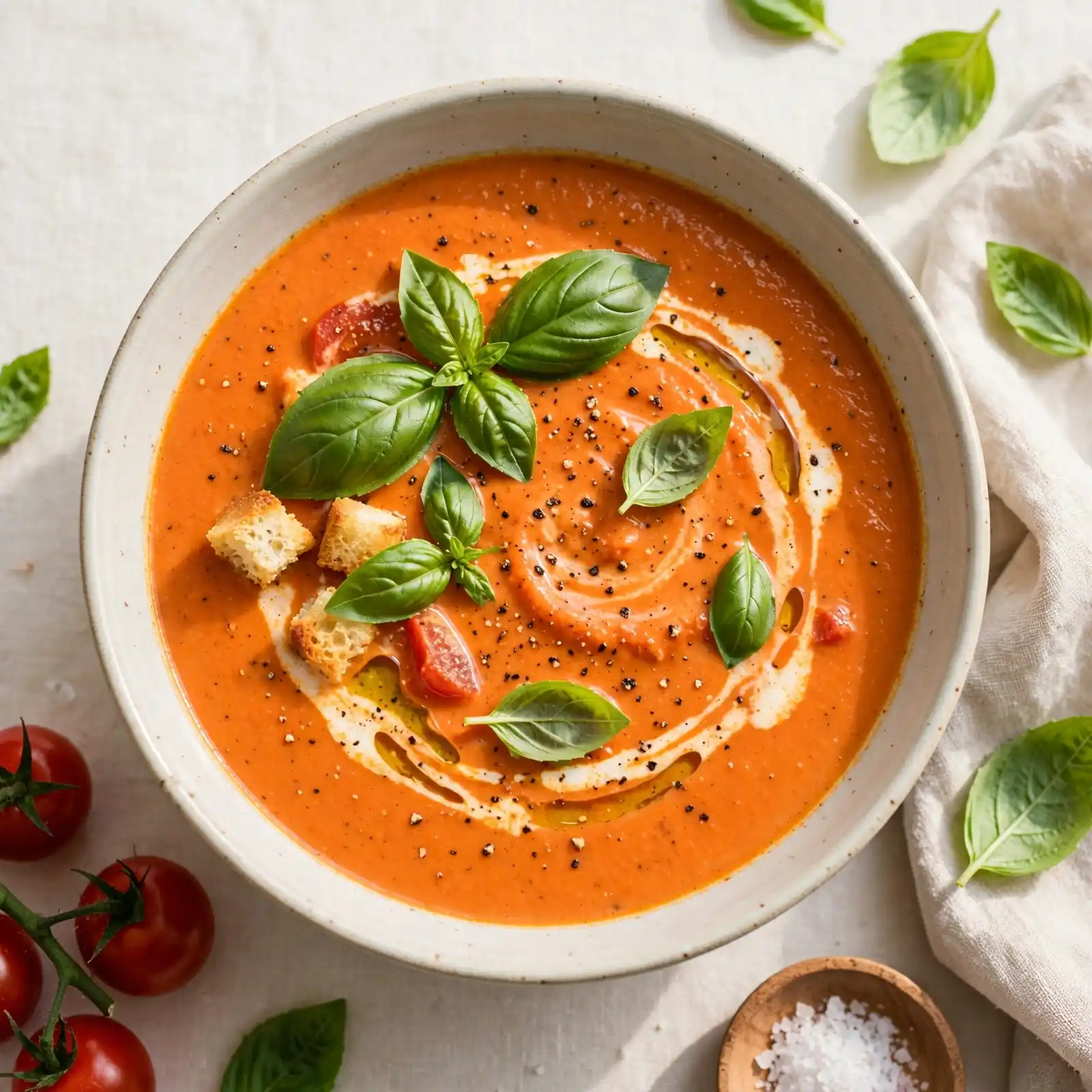 10 Cozy Best Soup Recipes That Will Warm You From the Inside Out 2 Creamy Tomato Basil Soup