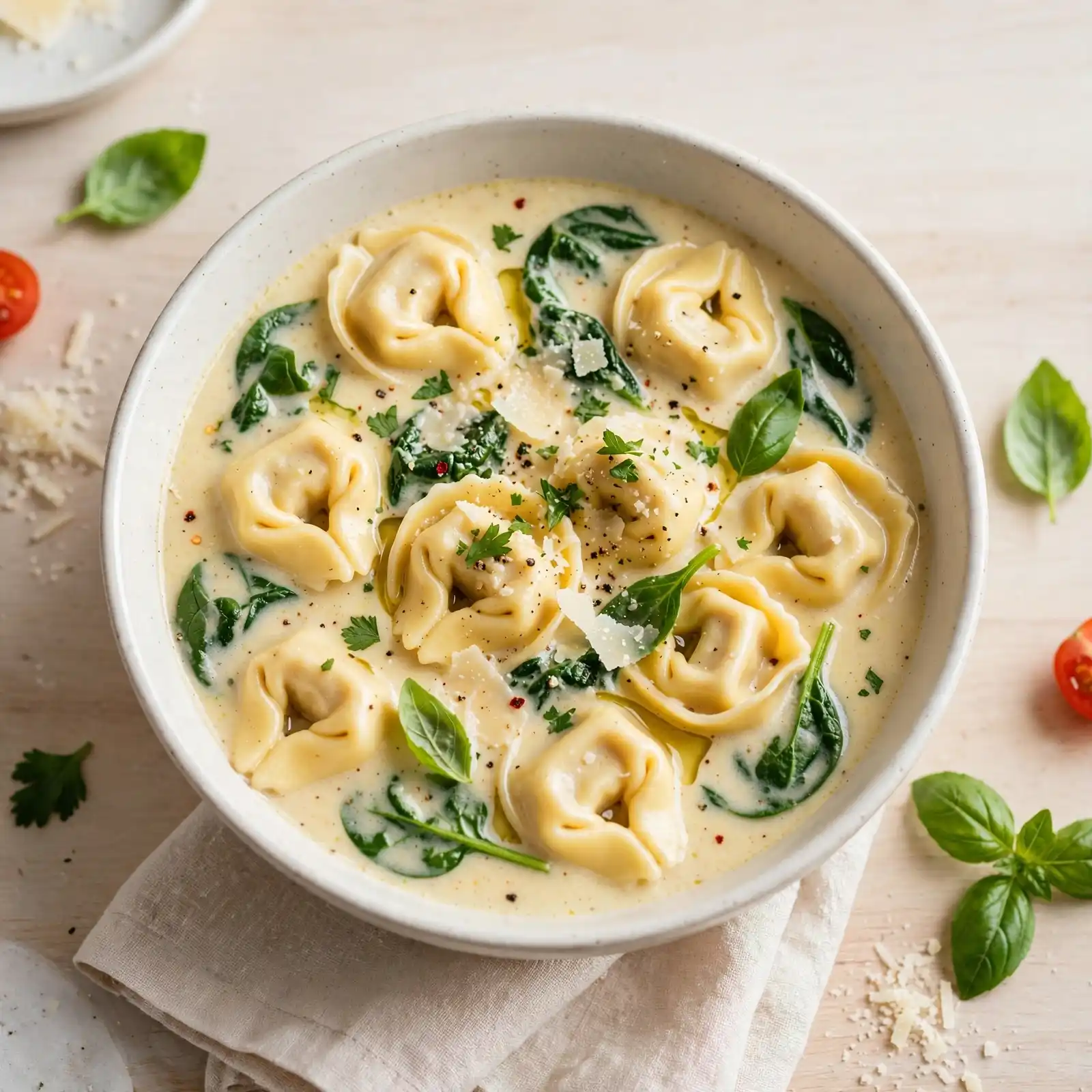 Yummy Platy Vibez 35 Creamy Tortellini Soup
