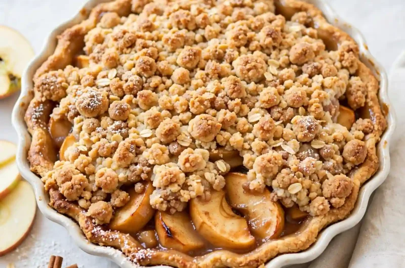 The Coziest Dutch Apple Pie with a Buttery Crumb Topping 3 Dutch Apple Pie with Crumb Topping