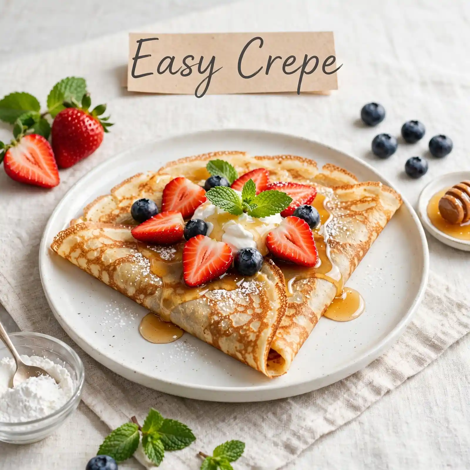Easy Crepe Recipe