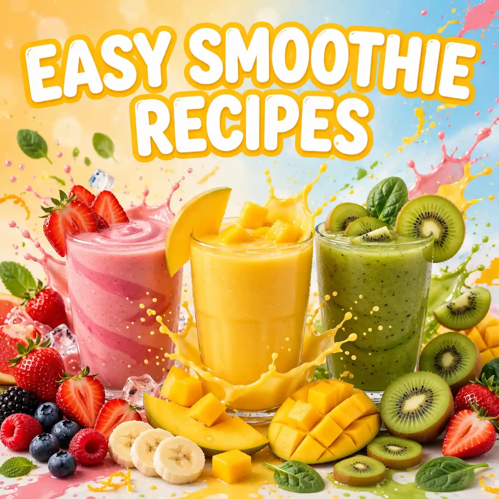 10 Easy Smoothie Recipes That Make You Actually Want to Wake Up in the Morning 3 Easy Smoothie Recipes