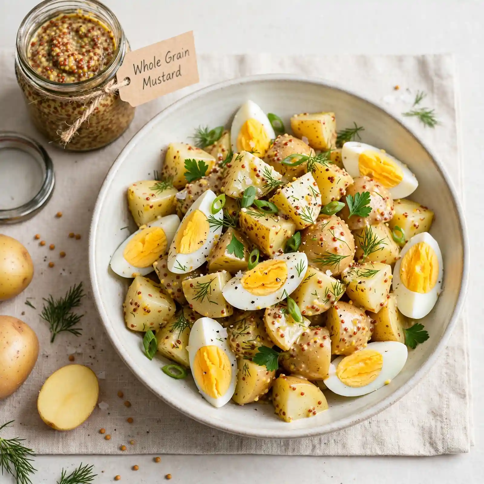 10 Cozy Hard Boiled Egg Recipes That Turn a Fridge Staple Into a Real Meal 8 Egg and Potato Salad with Whole Grain Mustard