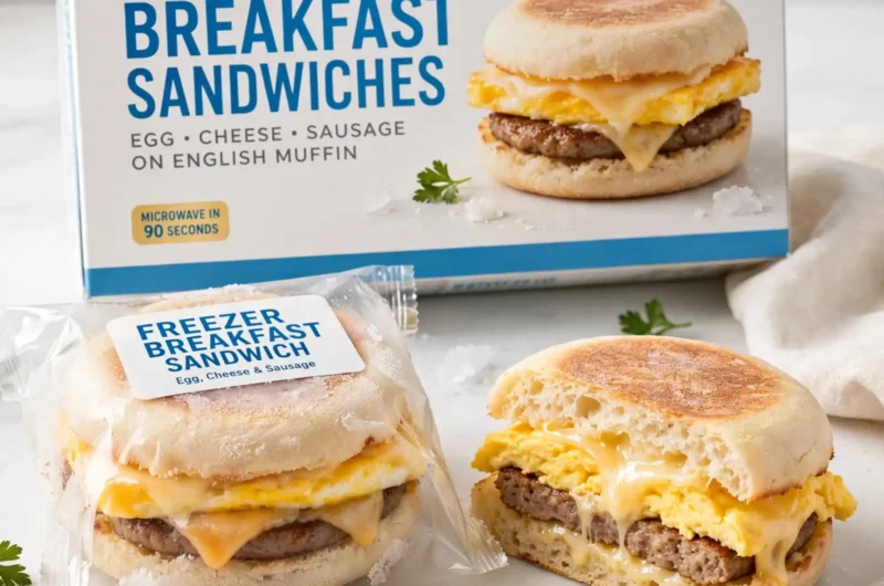 Freezer Breakfast Sandwiches