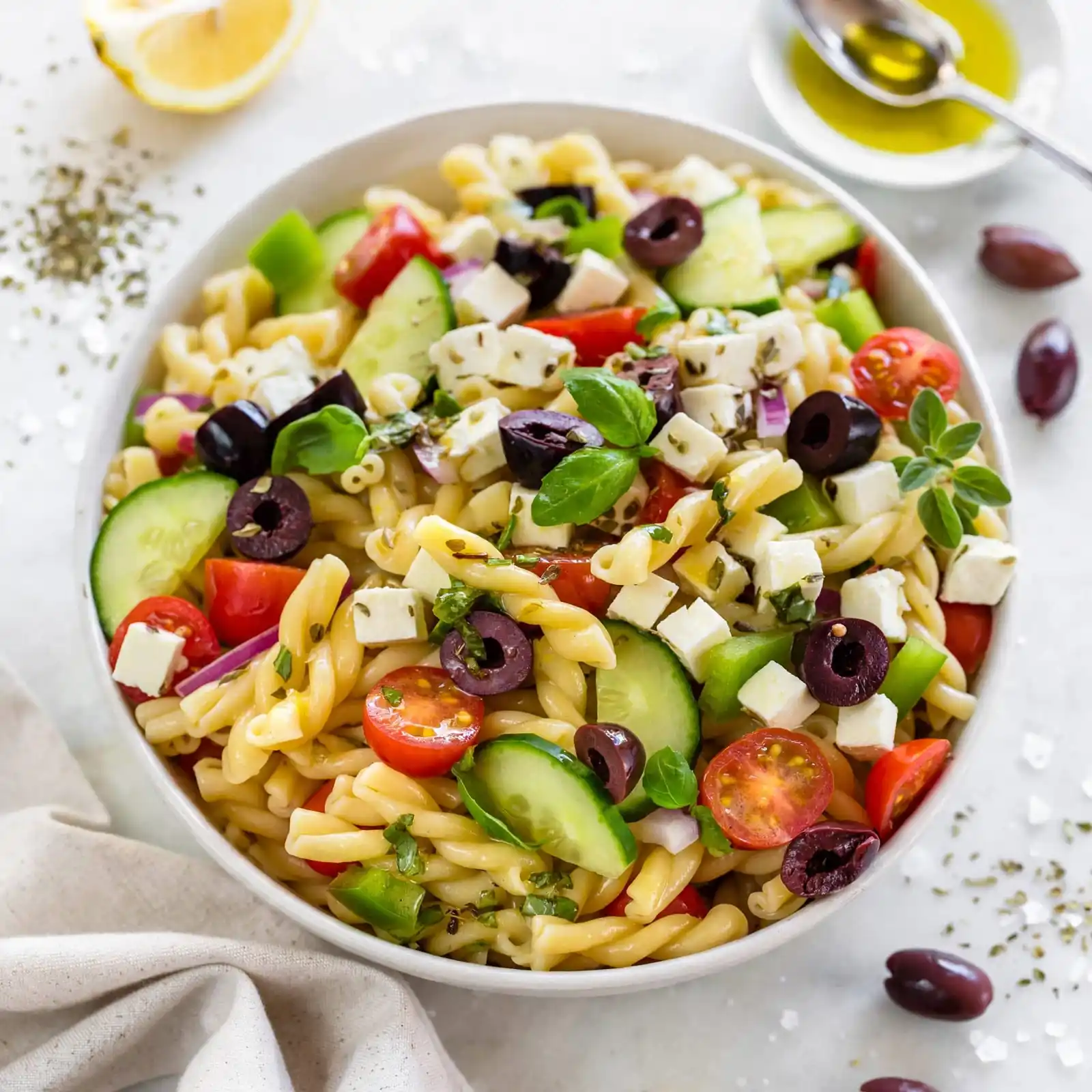 Yummy Platy Vibez 31 Greek Pasta Salad Recipe