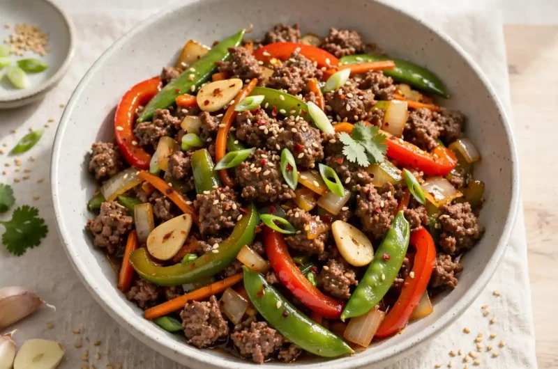 Bold, Saucy Ground Beef Stir Fry the Whole Family Will Request Again 3 Easy Ground Beef Stir Fry