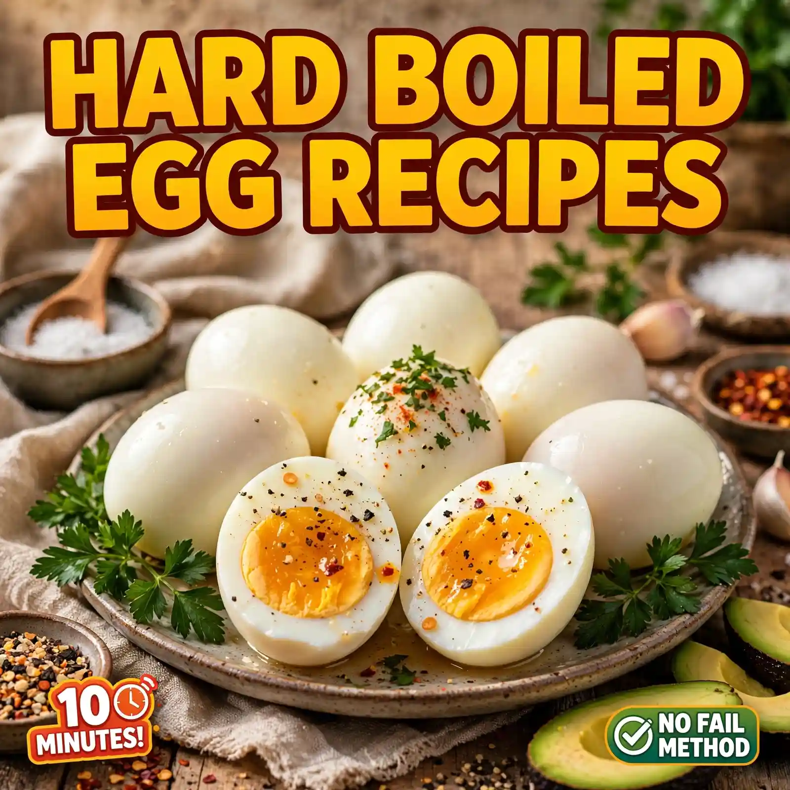 Hard Boiled Egg Recipes