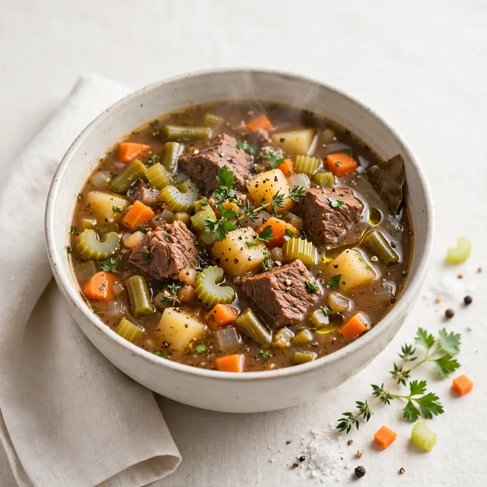 10 Cozy Best Soup Recipes That Will Warm You From the Inside Out 3 Hearty Beef and Vegetable Soup