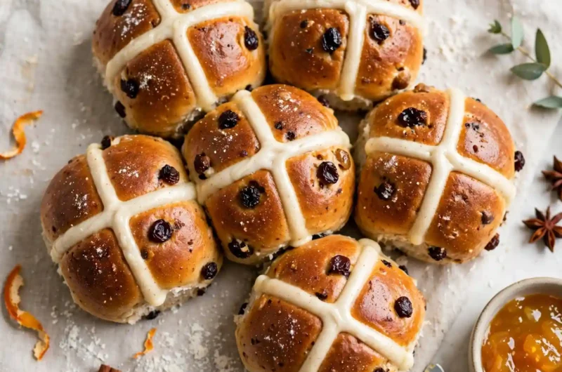 Soft, Spiced Hot Cross Buns Recipe Your Family Will Make Every Easter 3 Soft Spiced Hot Cross Buns