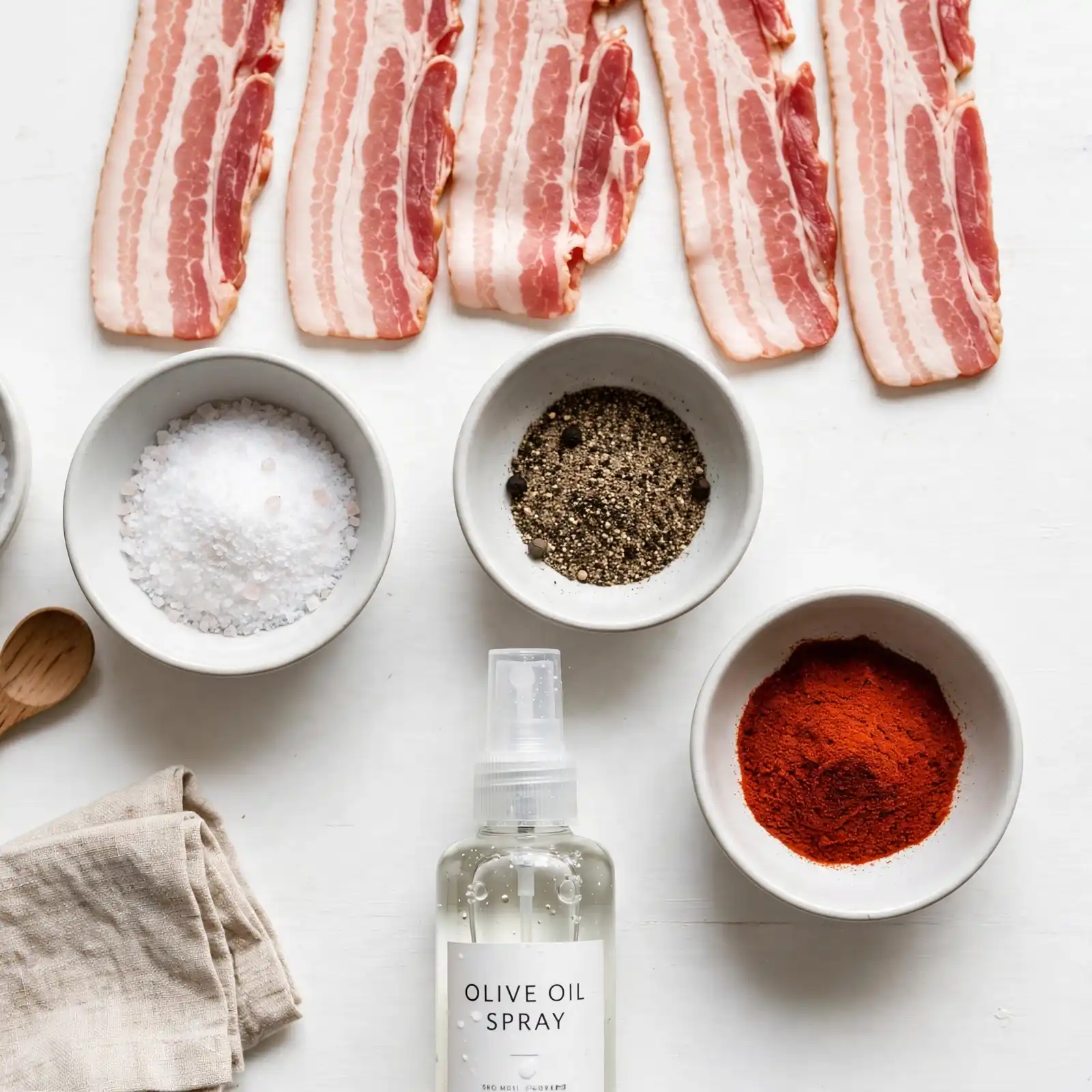 The Crispiest Air Fryer Bacon You'll Ever Make for Effortless Mornings 2 Ingredients of Air Fryer Bacon