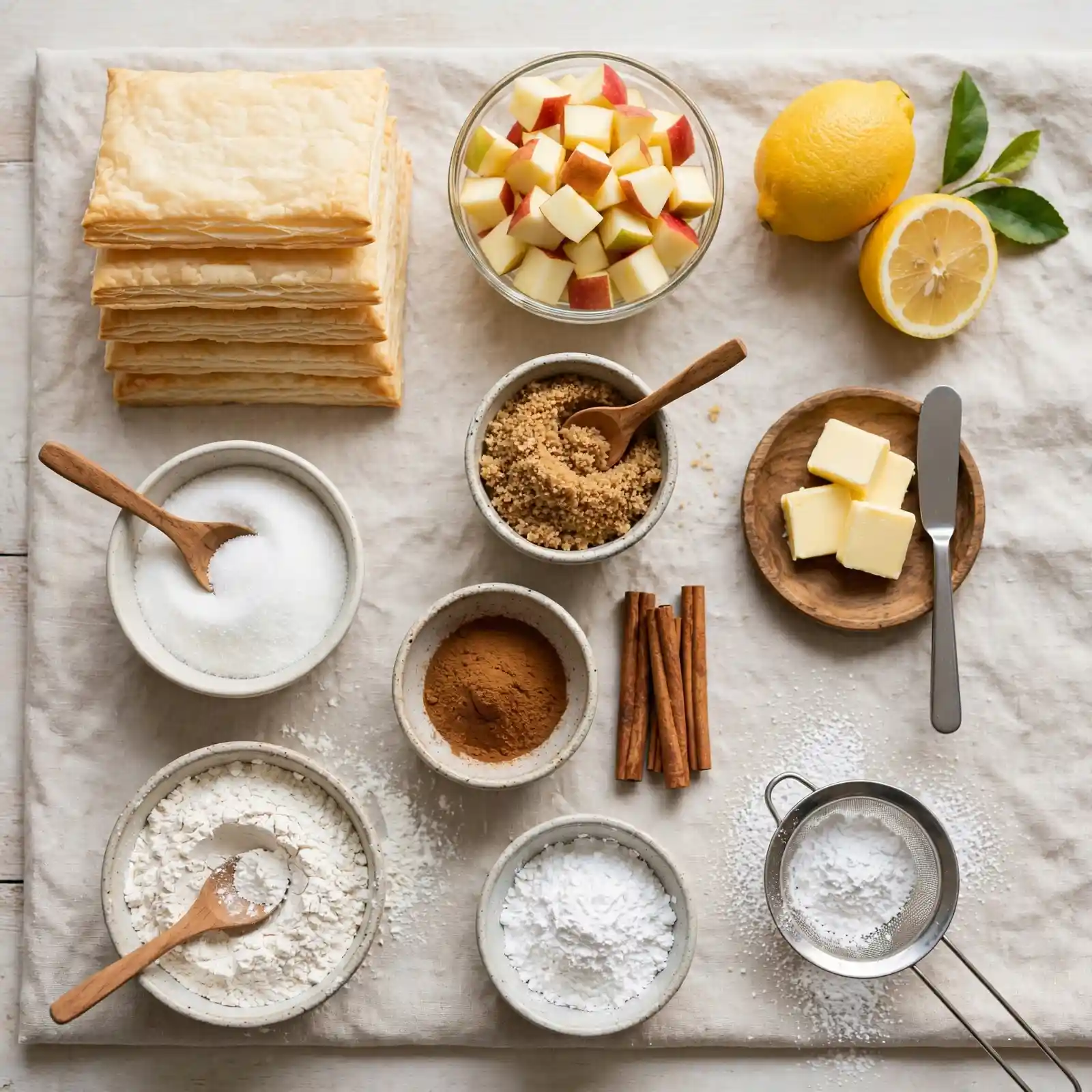 The Flakiest Apple Turnovers You'll Ever Pull From Your Oven 2 Ingredients of Apple Turnovers