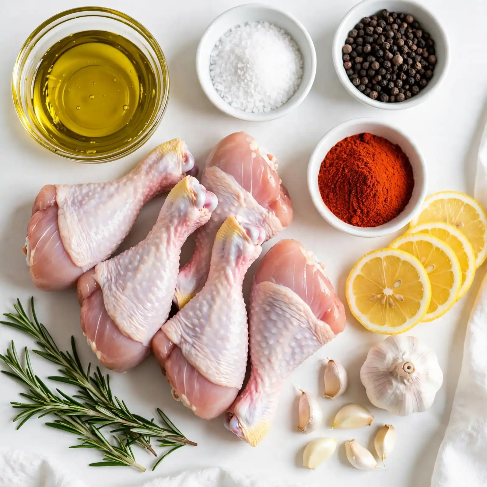 The Crispiest Baked Chicken Drumsticks Your Whole Family Will Devour 2 Ingredients of Baked Chicken Drumsticks