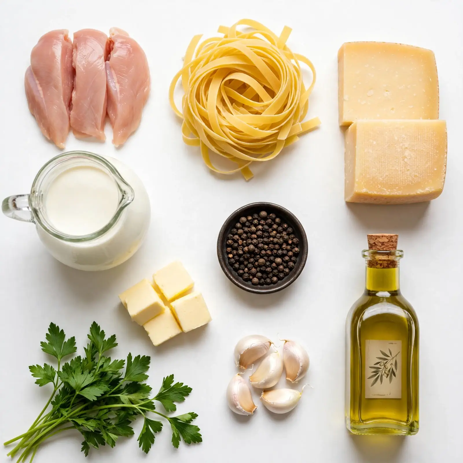 The Creamiest Chicken Alfredo Your Whole Family Will Ask For Again 2 Ingredients of Chicken Alfredo