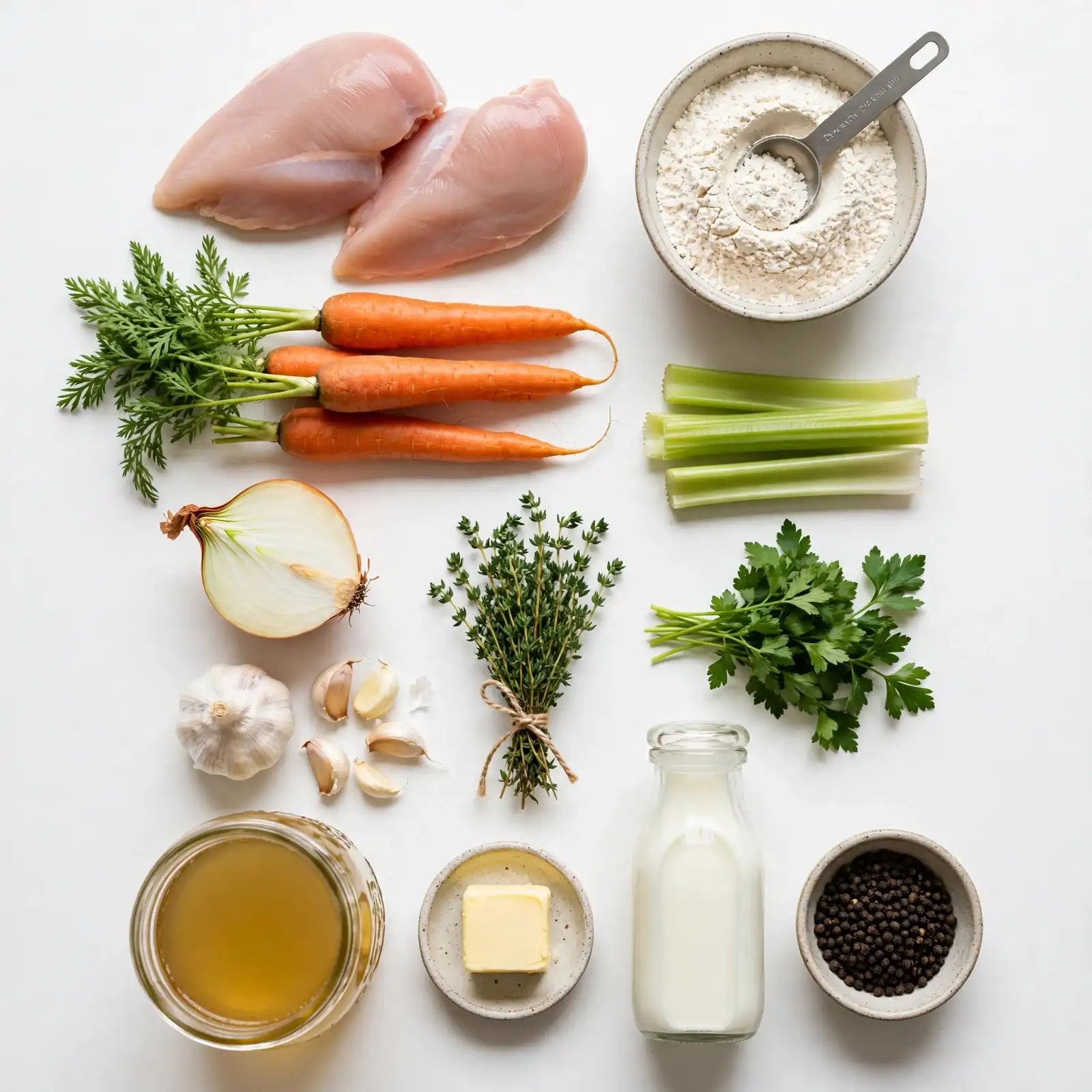 The Creamiest Chicken And Dumpling Soup That Feels Like a Warm Hug in a Bowl 2 Ingredients of Chicken And Dumpling Soup