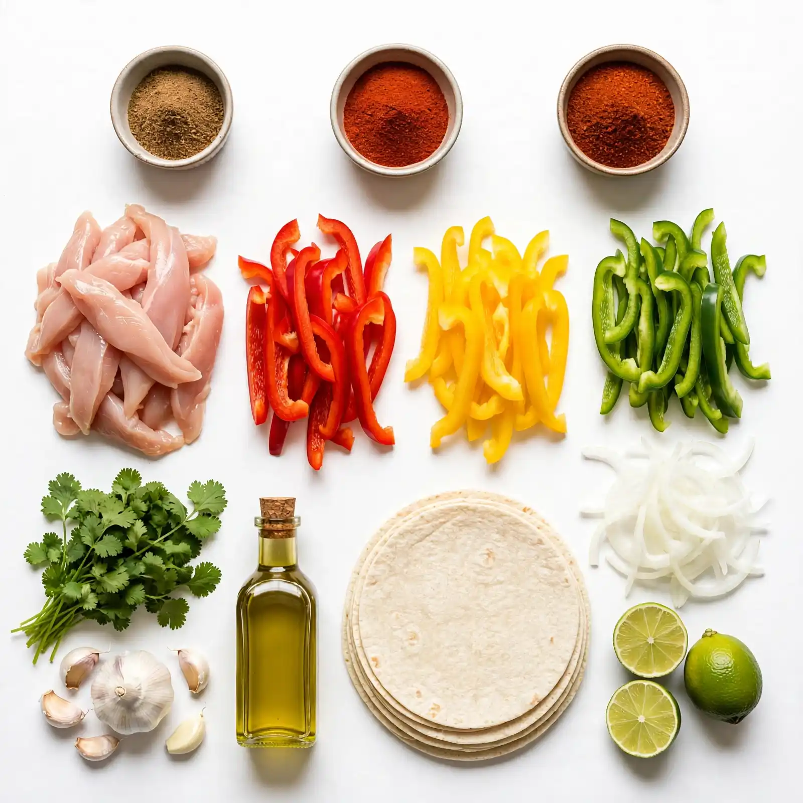 Juicy, Sizzling Chicken Fajitas Recipe the Whole Family Will Devour 2 Ingredients of Chicken Fajitas Recipe