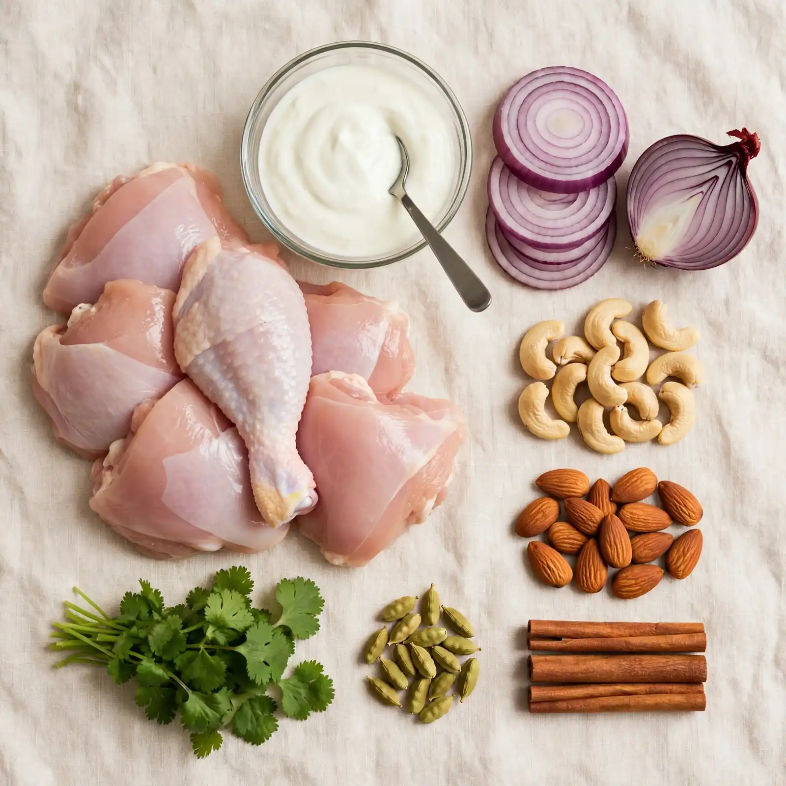 The Creamiest Chicken Korma You'll Ever Make at Home 2 Ingredients of Chicken Korma