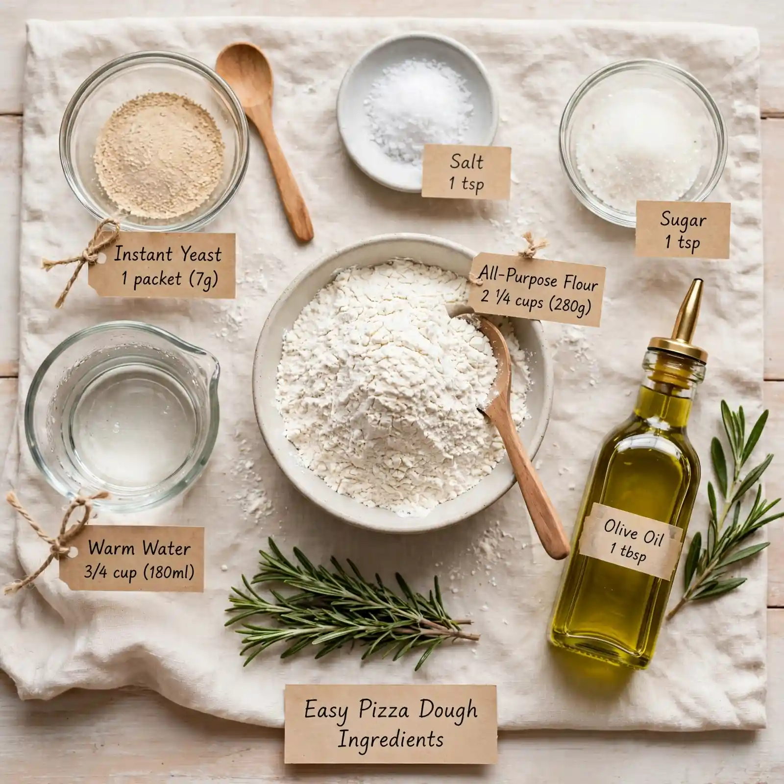 The Homemade Easy Pizza Dough That Makes Every Pizza Night Unforgettable 2 Ingredients of Easy Pizza Dough