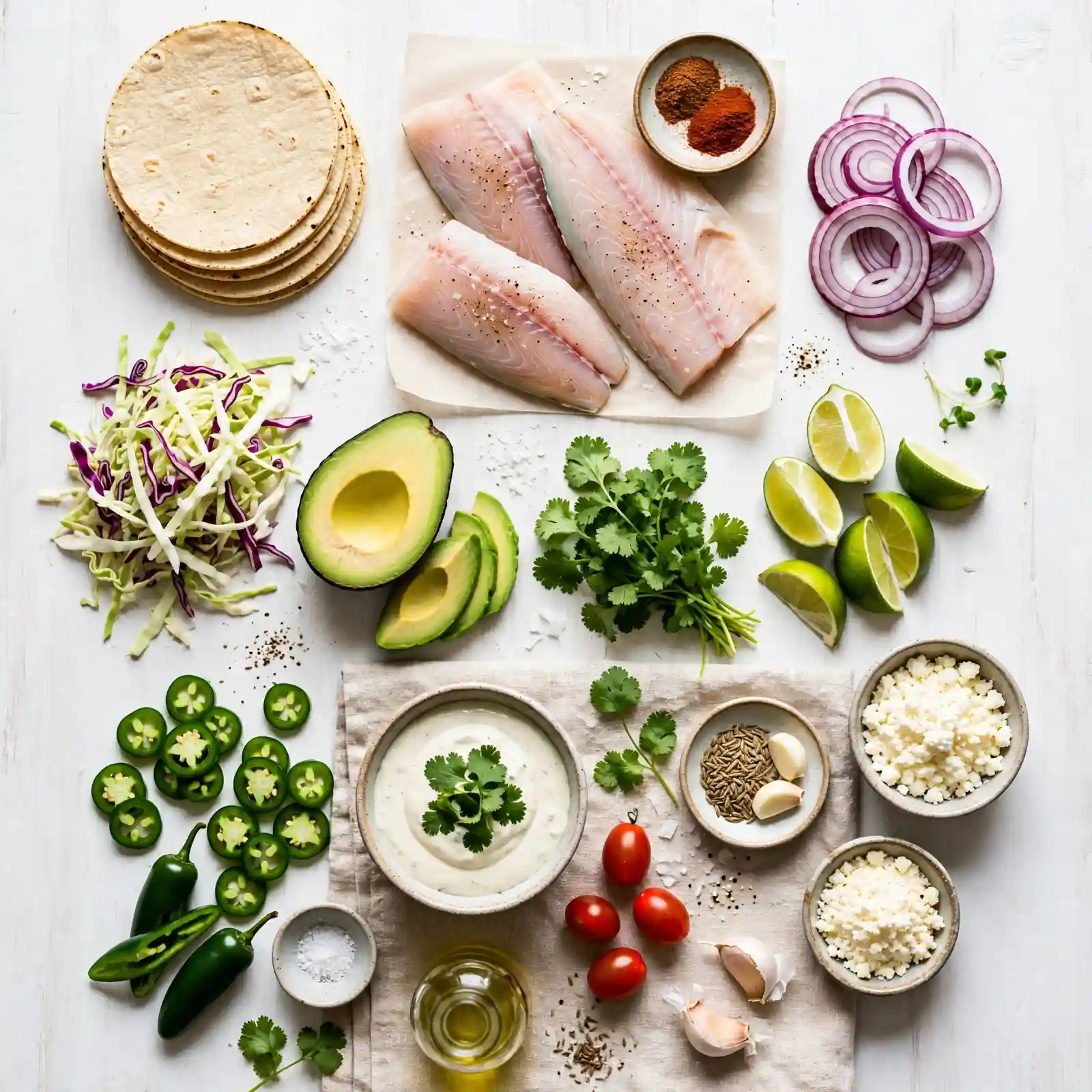 The Crispiest Fish Tacos Recipe Your Whole Family Will Fight Over 2 Ingredients of Fish Tacos Recipe