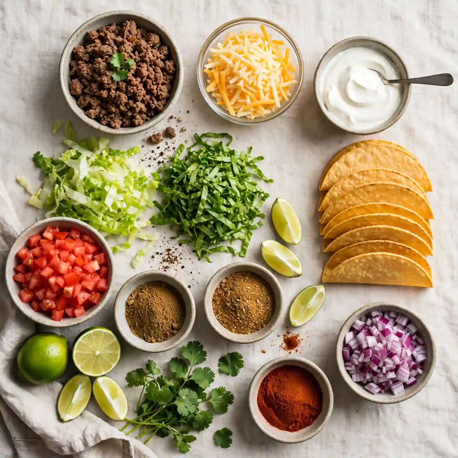 The Juiciest Ground Beef Tacos Your Family Will Ask For Again and Again 2 Ingredients of Ground Beef Tacos