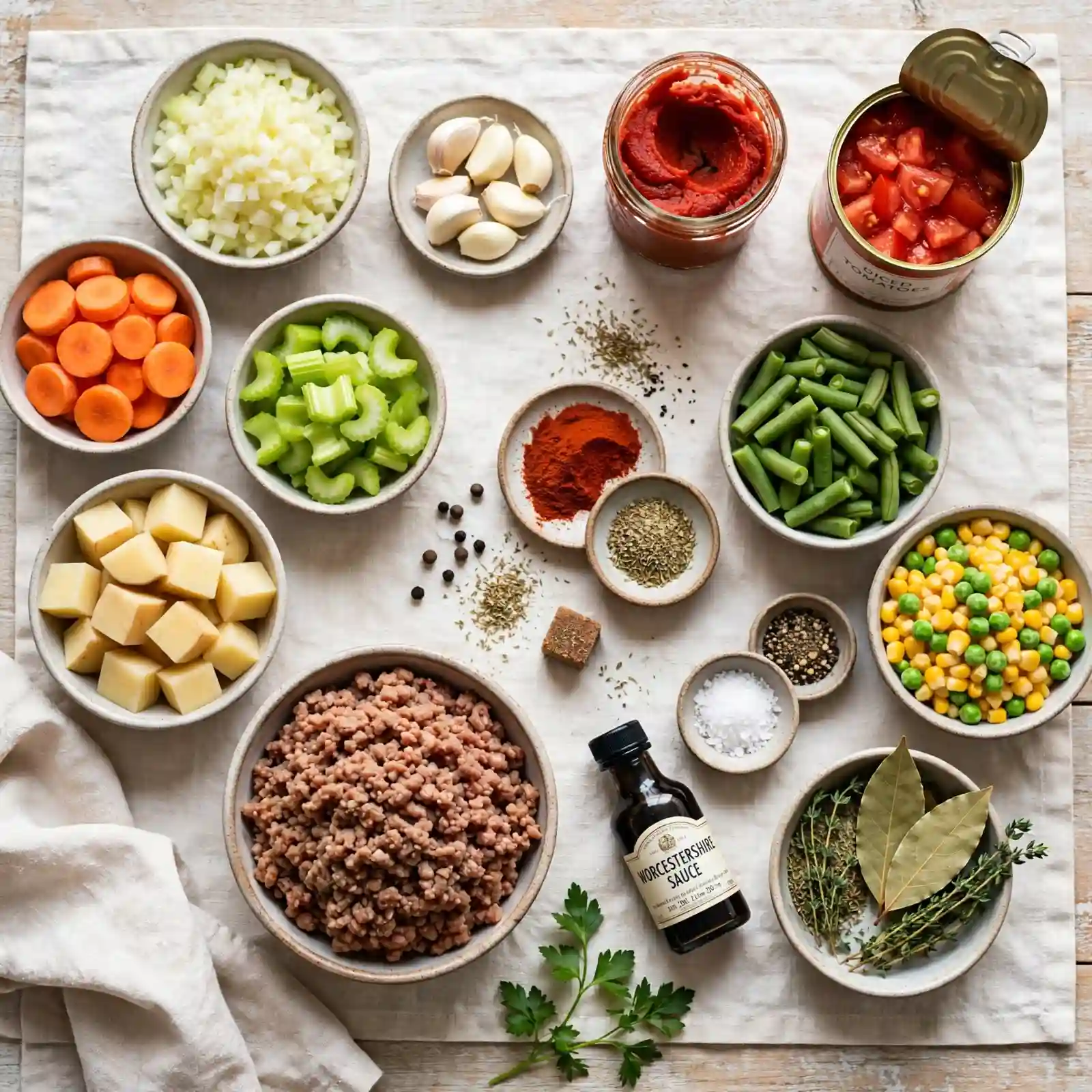 The Coziest Hamburger Soup Recipe for Busy Weeknight Dinners 2 Ingredients of Hamburger Soup Recipe