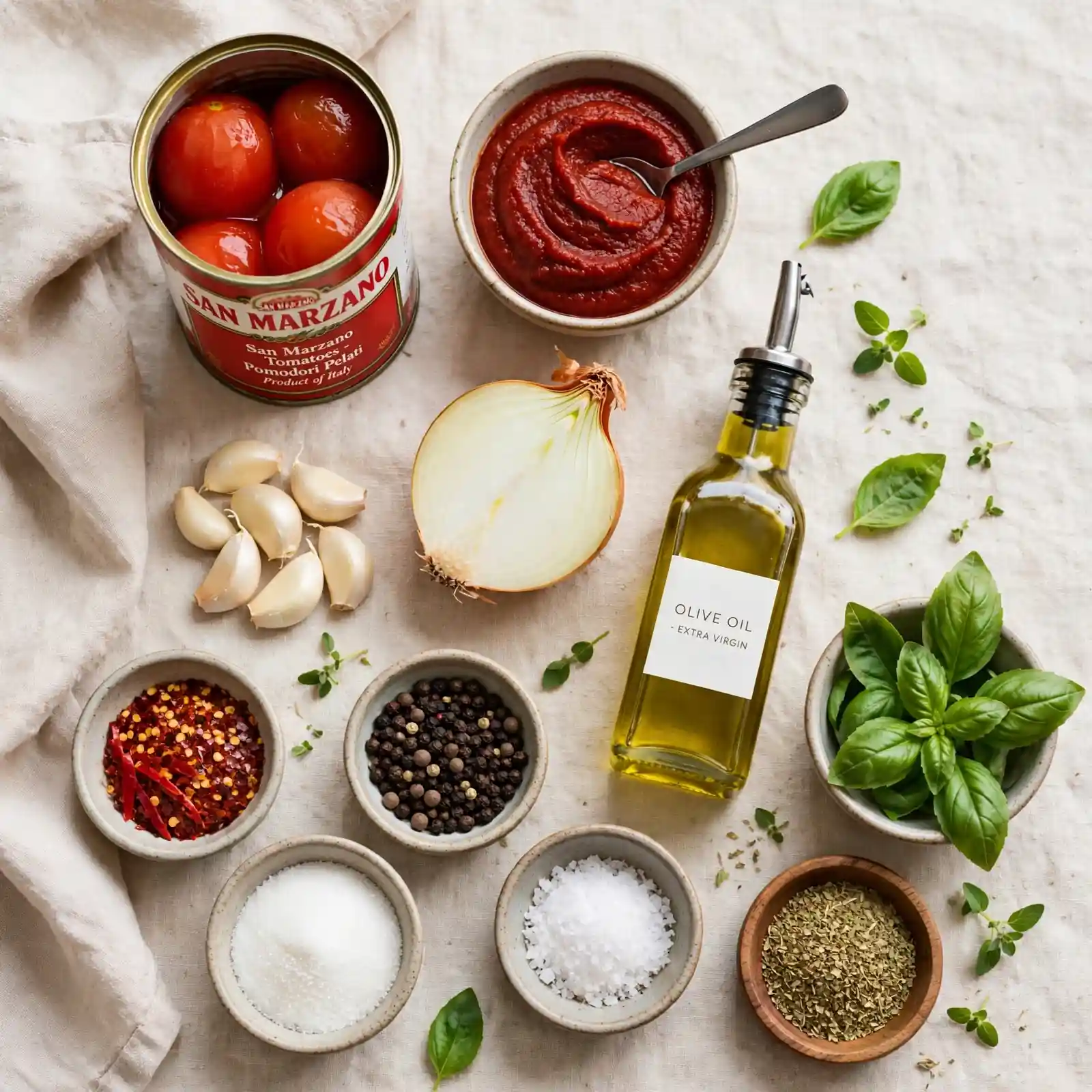 The Silkiest Homemade Marinara Sauce You'll Ever Simmer 2 Ingredients of Marinara Sauce