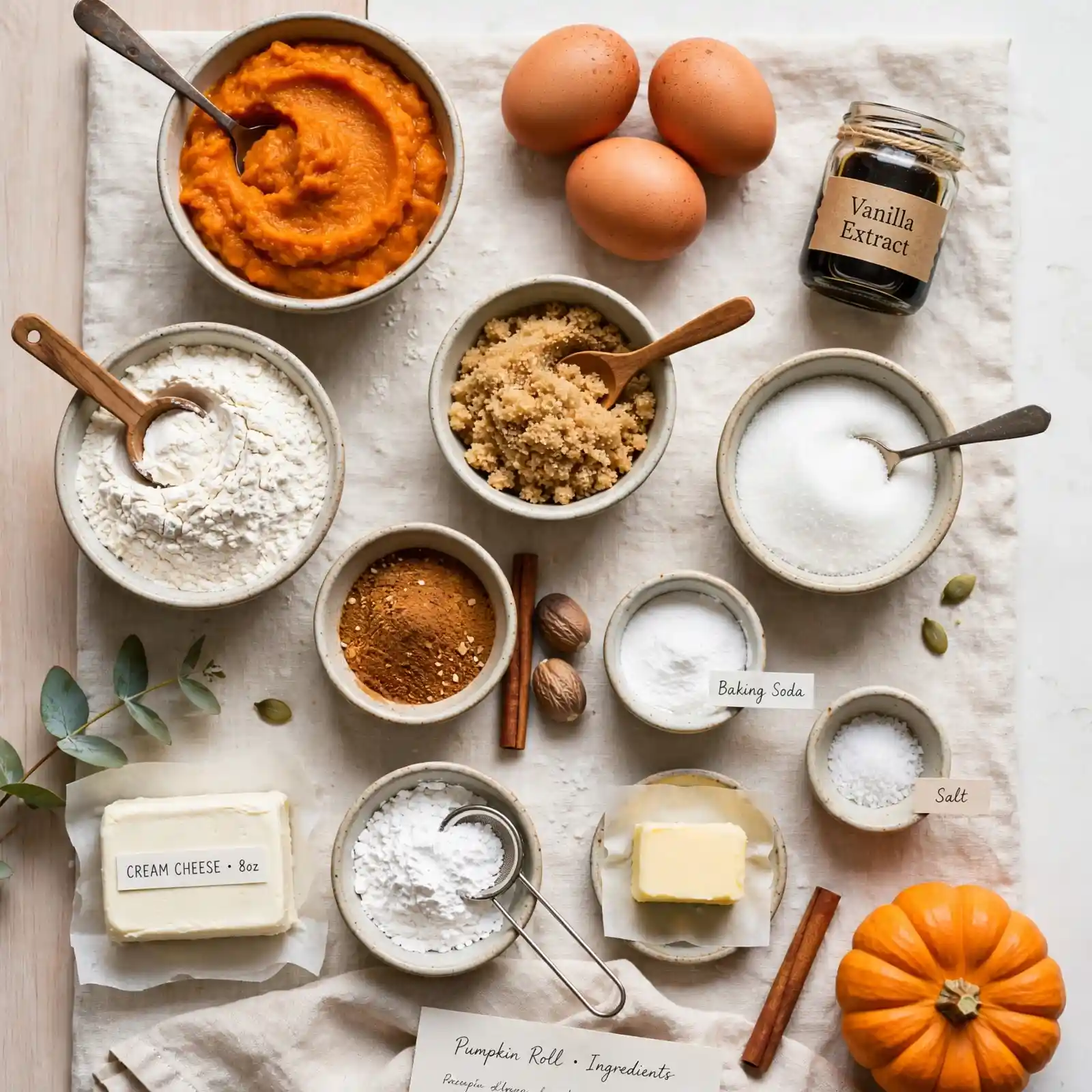 The Coziest Pumpkin Roll Recipe for Effortless Fall Baking 2 Ingredients of Pumpkin Roll Recipe