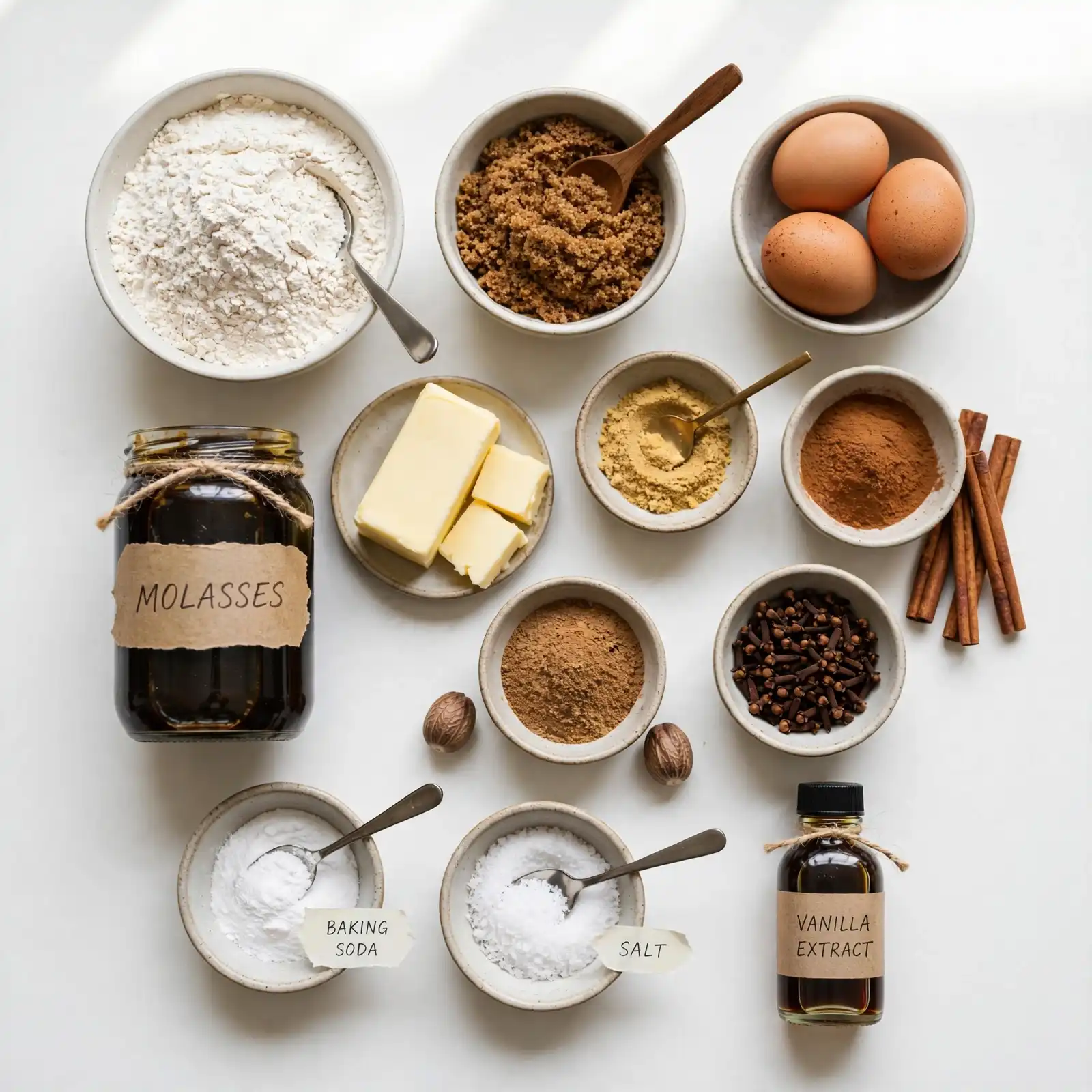 The Most Irresistible Soft Gingerbread Cookies for the Holidays 2 Ingredients of Soft Gingerbread Cookies
