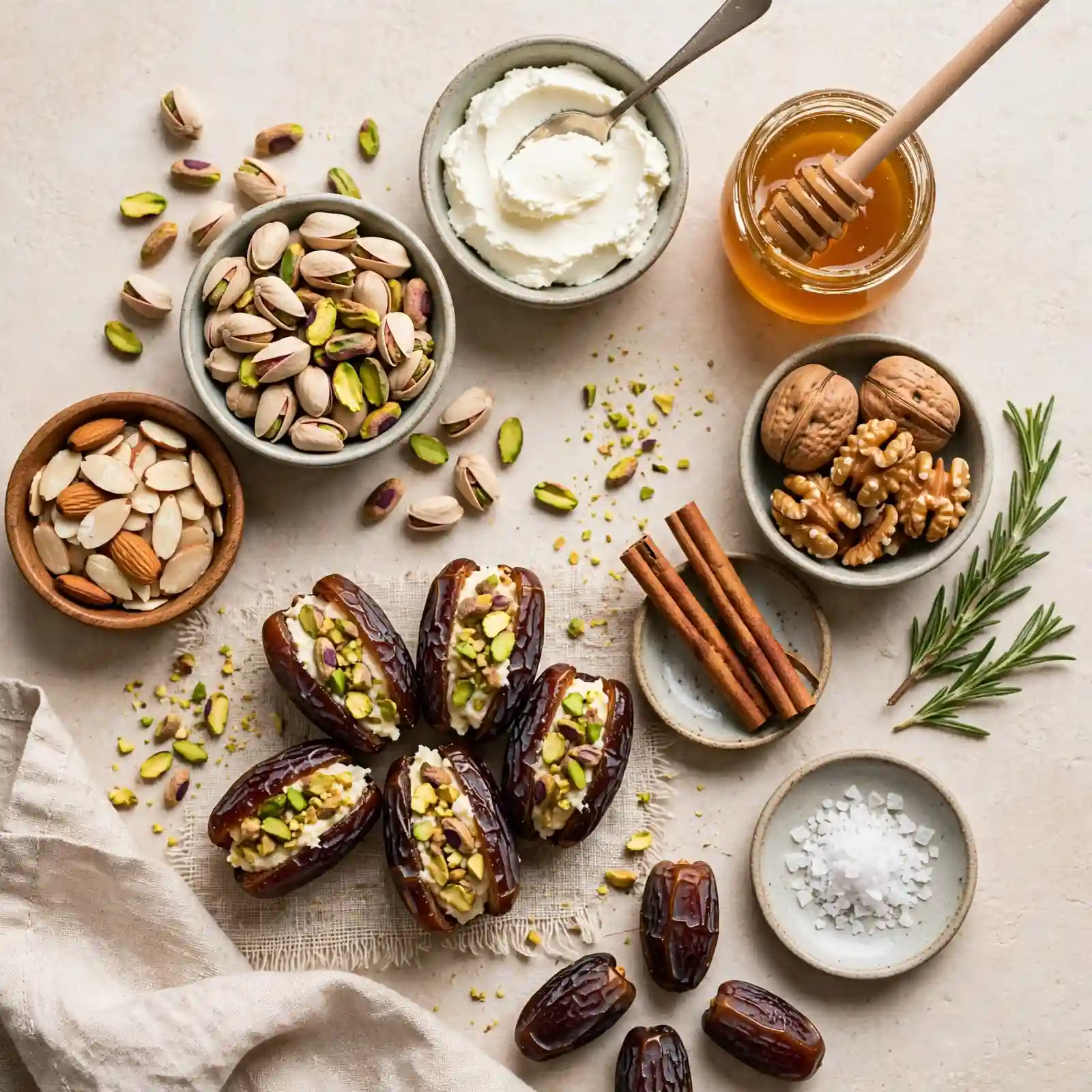 The Creamiest Stuffed Dates That Disappear Off the Platter First 2 Ingredients of Stuffed Dates